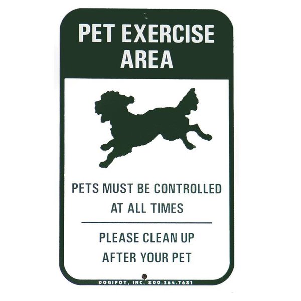 Dogipot Dogipot "Off Leash" Pet Waste Sign, 1204 1204